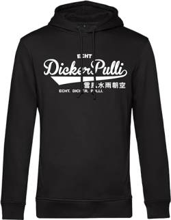 Bio Kapuzen-Pullover: Dicker Pulli - Lustiger Pullover - Lustiges Geschenk für Männer und Frauen - Hoodie mit Spruch - Lustiger Apres Ski Pullover Pulli - Unisex Hoodie (L Black) von minifan