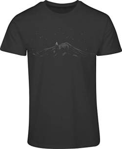 Fahrrad T-Shirt Herren : MTB Stars - Sport Tshirts Herren - Mountainbike Shirt (S) von minifan