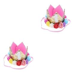 2st Baby-prinzessin Tiara 1 Geburtstagskind Baby-geburtstags-tiara-hut 1. Geburtstag Partyhüte Für Den Babygeburtstag Prinzessin Geburtstag Hut Kleinkind Mädchen Haarkrone von minkissy