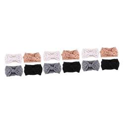 minkissy 12 Stk Gestricktes Stirnband Aus Wolle Frauen Winter Frauen Gestricktes Haarband Stirnband Mit Mundschutz Pullover Stirnband Anti-strangulation Fräulein Kopfbedeckung Garn von minkissy