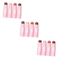 minkissy 12 Stk Lipgloss Lippenstift für Frauen Lippenfüller Glanz koreanische lippenfarbe Lippenbalsam matte Lippenstifte Matter Lippenstift Samtmatt einstellen Schminkkasten Öle von minkissy