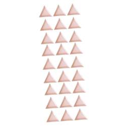 minkissy 240 Stk Nail Dreieckige Platte Farbperlen Tabletts Für Nageltechniker Tablett Für Kommode Nagelverpackungsboxen Maniküre-schalen Waschtisch Maniküre-werkzeuge Rosa Lagerung von minkissy