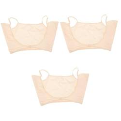 minkissy 3St Schweißpads unter den Achseln underarm sweat pad unterarm schweiß pads Sporthemden für Mädchen Weste für Schweiß Frauen-Sweatshirt Sweatshirt für Damen Sommer-Sweatweste Kleid von minkissy