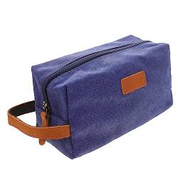 minkissy 4 Stück Aufbewahrungstasche aus Segeltuch Reisetasche aus Leder Lotion für Männer Kosmetiktasche Make-up-Organizer-Tasche Make-up-Taschen kreative Kulturtasche Kulturbeutel Reisen von minkissy