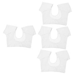 minkissy 4 Stück Schweißpads Unter Den Achseln Sweatweste Für Damen Damen-bh Baumwoll-bhs Trainings-bh Taillierte Tanktops Für Damen Outfits Bh Damenwesten Baumwolle Fräulein Sport Zubehör von minkissy