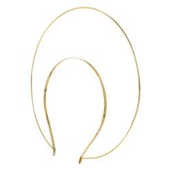 minkissy 4 Stück Unserer Lieben Frau Halo-Stirnband Damen-Krawatte Braut-Haarschmuck Caprihose Für Damen Elegantes Osterhasen-Kostüm Himmlischer Kopfschmuck Goldene Stirnbänder Für von minkissy