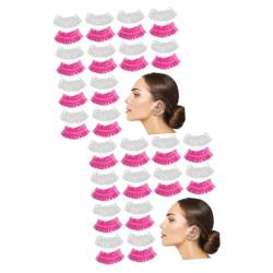 minkissy 400 Stk Einweg-Ohrenschützer Ohrabdeckungen für die Dusche Gehörschutz deckt Duschhauben ab Haarfärbemittel Bademütze Haarfärbe-Ohrabdeckungen Gehörschutz für die Dusche im Ohr von minkissy