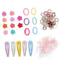 minkissy 565 Stück Haar-accessoires-geschenkbox-set Haarschmuck Metall Binden Plastik Baby von minkissy