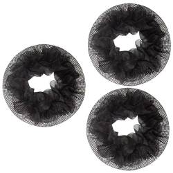 minkissy 60 Stk Haar unsichtbare Netzabdeckung Kinder Haargummis Haarbänder für Damen Haarnetze Haarschmuck Brötchenhülle Mesh-Haarnetz elastisch gedämpfte gefüllte Brötchen Brotmaschine von minkissy