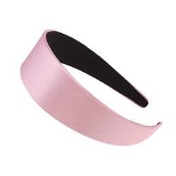 minkissy Braut-Tiara 2st Damen-stirnband Make-up-stirnband Haargummi Aus Satin Bandana Stirnband Einfarbiges Stirnband Haarreifen Europäisch Und Amerikanisch Schal Kopfschmuck von minkissy