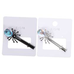 minkissy Clip 2st Spinne Haarnadel Spinnenhaarspange Spinnenkristall-haarspangen Für Mädchen Gothic-haarspangen Gothic-haar-accessoires Zinklegierung Krokodilklemme Fräulein Cosplay von minkissy