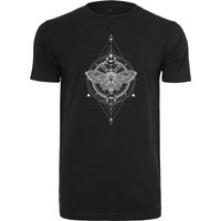 Mister Tee T-Shirt - Ladies Moth Tee - XS bis 5XL - für Damen - Größe XL - schwarz von mister tee