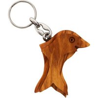 mitienda Schlüsselanhänger Schlüsselanhänger aus Holz - Delfin von mitienda