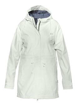 Modas Damen Regenmantel - leicht tailliert, Farbe:weiß;Größe:36/38 von modAS