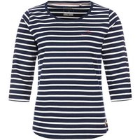 modAS 3/4-Arm-Shirt Damen Bretonisches Shirt 3/4-Arm mit Streifen aus Baumwolle von modAS
