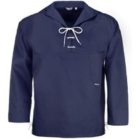 modAS Langarmhemd Unisex Schlupfblouson Maritim - Fischerhemd mit Kordelschnürungen von modAS