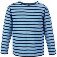 modAS Langarmshirt Bretonisches Shirt für Kinder Longsleeve mit Streifen Mädchen Jungen von modAS