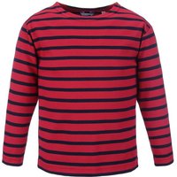 modAS Langarmshirt Bretonisches Shirt für Kinder Longsleeve mit Streifen Mädchen Jungen von modAS