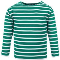 modAS Langarmshirt Bretonisches Shirt für Kinder Longsleeve mit Streifen Mädchen Jungen von modAS