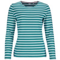 modAS Langarmshirt Damen Langarm-Shirt mit Streifen Bretonisches Streifenshirt Baumwolle von modAS