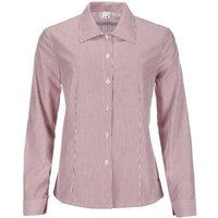 modAS Streifenhemd Damen Bluse mit Streifen - Streifenbluse mit geradem Schnitt von modAS