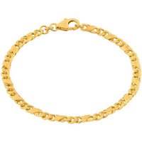 modabilé Goldarmband Armband Dollar-Kette 3,7mm 333 Gold, Herren Armkettchen 19cm, Armkette, Made in Europe von modabilé