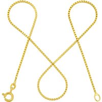 modabilé Goldkette Venezianerkette VENICE 1,2mm 585 Gold, Halskette Damen, Damenkette dezent, 585er Kette, Made in Germany von modabilé