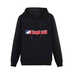 Mens Limp Bizkit Band Logo Hoodies Long Sleeve Pullover Loose Hoody Sweatershirt Size M Black von modan