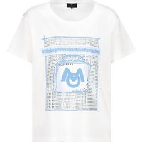 Monari Kurzarmshirt T-Shirt off-white von monari