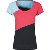 MONTURA T-Shirt Outdoor Style T-Shirt Damen 0429-Rosa Sugar/Ice Blue von montura
