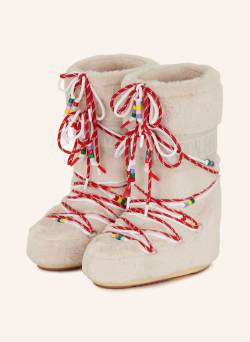 Moon Boot Moon Boots Icon Faux Fur beige von moon boot