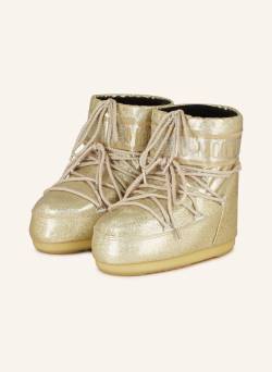 Moon Boot Moon Boots Icon Low Glitter gold von moon boot