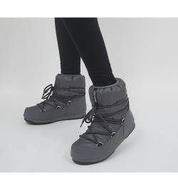 Moon Boots Low Nylon Wp 2 CASTLEROCK,Grey von moon boot