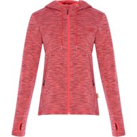 moorhead Fleecejacke, Kapuze, Tunnelzug, für Damen, rot, 38 von moorhead