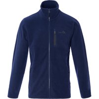 moorhead Fleecejacke, Stehkragen, Brusttasche, für Herren, blau, 48 von moorhead