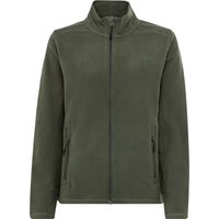 moorhead Fleecejacke "Elke", Stehkragen, Reißverschlusstaschen, für Damen, grün, 36 von moorhead