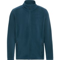 moorhead Fleecejacke "Jan 03", Stehkragen, Reißverschlusstaschen, für Herren, blau, 52 von moorhead