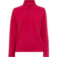 moorhead Fleecepullover, Troyer, Stretch, feuchtigkeitsregulierend, für Damen, pink, 36 von moorhead