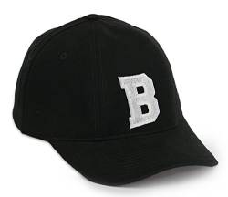 Baseball Mütze Cap Caps A-Z schwarz Snapback with Adjustable Strap Snap Back LA (B) von morefaz