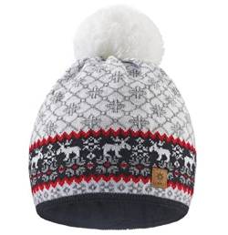 NORDIC Wurm Winter Beanie Mütze mit Ponpon Damen Herren HAT HATS SKI Snowboard Morefazltd (TM) (Nordic 47) von morefaz