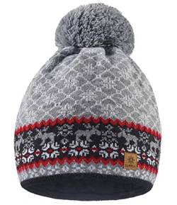 Nordic Wurm Winter Beanie Mütze mit Ponpon Damen Herren HAT Hats SKI Snowboard Morefazltd (TM) (Nordic 50) von morefaz