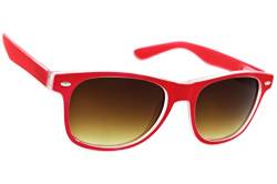morefaz Damen Herren Lesebrille Sonnenbrille +Zip Case +1.5 +2.0 +3.0 +4.0 Slim Sun Readers Perfekt für den Urlaub Retro Vintage Brille MFAZ Ltd (+3.00 Sun, Red) von morefaz