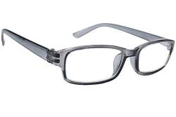 morefaz New Unisex (Damen Herren) Gray Retro Vintage Lesebrille Brille +0.50 +0.75 +1.0 +1.5 +2.0 +2.5 +3.00 +4.00 Reading Glasses (TM) (+0.50, Gray) von morefaz