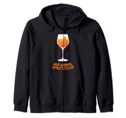 Auf Aperol Spritztour. Sommergetränk 2020 Aperol Spritz Fun Kapuzenjacke von mr.goodshirts