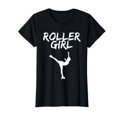 Roller Girl Shirt Rollkunstlauf. Für Rollschuh Mädchen T-Shirt von mr.goodshirts