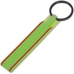 Schlüssel Anhänger Key Tag Silikon Fluoreszierend Grün im Wabe Design für VW SEAT SKODA von mt-key