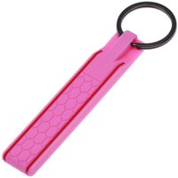 mt-key Schlüsselanhänger Silikon Schlüssel Band Key Tag Schlüssel Anhänger im Wabe Design von mt-key