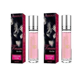 pheromone parfum for woman, venom parfum venom for her, roller ball parfum, long lasting phero parfum (2PCS) von mugeleen