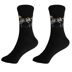 mugesh Musik-Socken Schlagzeug (35/38) - Schönes Geschenk für Musiker von mugesh