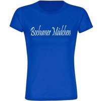 multifanshop T-Shirt Damen Bochum - Bochumer Mädchen - Frauen von multifanshop